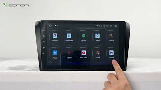 How to connect Eonon Android 11 R51 DSP for Mazda 3 20042009 [upl. by Nnairol452]