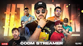 🔴LIVE 1 Indian CodMobile Streamer  chill night backcdi [upl. by Peper]