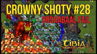 28 Orshabaal Fail  Crowny Shoty  Tibia Damora [upl. by Yesteb263]