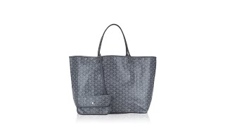 Goyard Goyardine Saint Louis GM Grey [upl. by Sirromaj804]