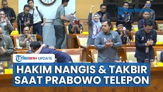 Momen Sufmi Dasco Mendadak Telepon Prabowo di DPR Janji Mensejahterakan Hakim Tak Bisa Dibeli [upl. by Bertrando]