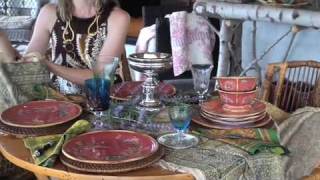 Artesian Road Dinnerware Designed by Tracy Porter [upl. by Monahon]