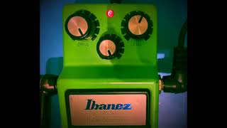 Ibanez Ts9 Tube Screamer 90s Bass Demo [upl. by Horowitz952]