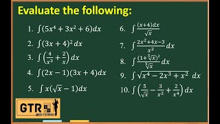 Basic Integration Formulas [upl. by Grous958]