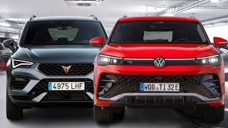 The All New 2025 VW Tiguan vs 2024 Seat Ateca Facelift [upl. by Enelyw]