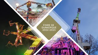 Foire de Dunkerque  France  Décembre 2022 [upl. by Nairim]