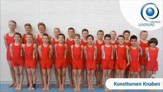 TV Lenzburg Turnshow 2017 Riegenvorstellung Kunstturnen Knaben [upl. by Alyson603]