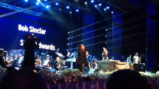 Bob Sinclar e Steve Edwards  Love Generation Concerto di Natale 2014 [upl. by Tamberg]