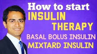 INSULIN TREATMENT FOR DIABETES  HOW TO START INSULIN ON A PATIENT  DIABETES MELLITUS TREATMENT [upl. by Bik]