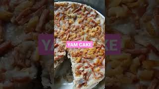 Yam Cake shorts yamcake cake yummy [upl. by Bill]