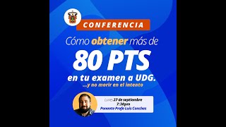 Cómo sacar más de 80 en el examen UDG PAA  Sin morir en el intento [upl. by Marrilee]