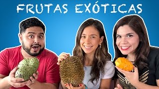 PROBANDO FRUTAS EXÓTICAS  FT RAWVANA  EL GUZII  TacosOTostadas [upl. by Natehc]