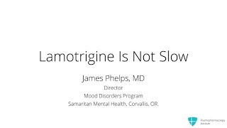 Lamotrigine for Bipolar Disorder [upl. by Evanne]