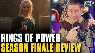 Lord Of The Rings The Rings Of Power Season Finale Review [upl. by Tanitansy]