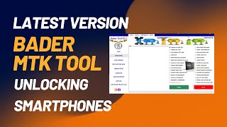 Bader Tool V26 For Unlocking Smartphones [upl. by Ratib]