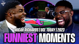 The funniest Micah Richards moments of 2023 🤣  UCL Today  CBS Sports Golazo [upl. by Riplex]