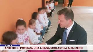 SCUOLA A VIETRI DI POTENZA UNA MENSA SCOLASTICA A KM ZERO [upl. by Primrose]