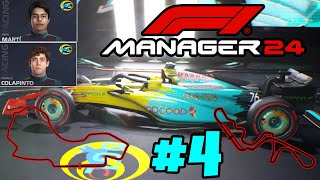 Primeras Mejoras Para El Coche F1 MANAGER 24 DGL Racing Capitulo 4 [upl. by Lib791]