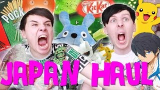 DAN AND PHIL JAPAN HAUL [upl. by Jarl]