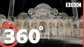 360° Explore Hagia Sophia Istanbuls incredible Roman church  BBC [upl. by Robinett383]