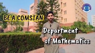 Overview of Department of Mathematics  Comsats University Islamabad [upl. by Bastian]