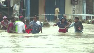 Dozens dead as severe flooding hits Kenya’s Mombasa [upl. by Nazler]