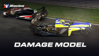 iRacing Damage Model  Max Test Crash Compilation [upl. by Bred]