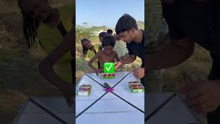 Glucose Biscuit Viral Spinner Challenge shorts spinwheelchallenge funny ytshort trending [upl. by Ytirahc856]