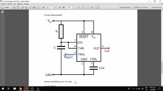 555 Configuración Monoestable Con Proteus [upl. by Ramyaj]