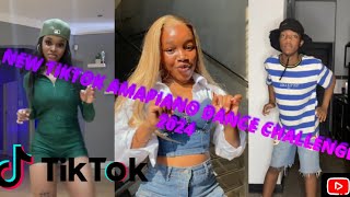 New tiktok amapiano dance challenge 2024 part one💥🔥🕺 [upl. by Willumsen]