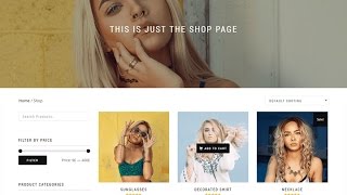 Shop Isle Free WordPress Theme Review With Download Link [upl. by Sokem16]