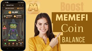 How To Increase MemeFi Coin  Boost MemeFi Coin  Increase MemeFi Coin Bot [upl. by Jeunesse]