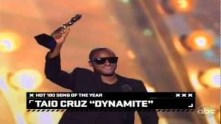 Taio Cruz named Billboards 100 artist Billboard Music Awards 2011 PArt 6 [upl. by Atilef]