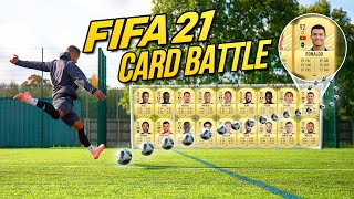 EXTREME FIFA ULTIMATE TEAM CARD BATTLE  FIFA 21  BILLY Vs JEZZA 🔥🔥🔥 [upl. by Chute]