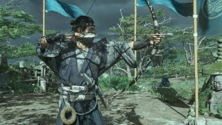 Ghost of Tsushima  Archery Challenge Raider Memorial  Gold Medal [upl. by Netty193]