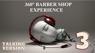 Realistic 8D ASMR Barbershop Experience PART 3  Talking Version [upl. by Babcock230]