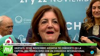 21112024 Archena celebra celebra el Congreso Internacional de Termalismo [upl. by Freemon]