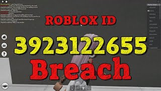 BREACH Roblox Song Codes [upl. by Anibas]