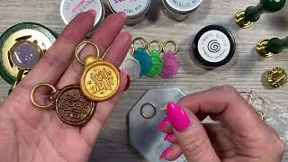 Make YOUR Own Wax Seal Charms [upl. by Lyrahc841]