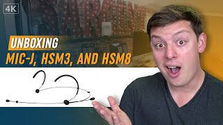 46 vs 100 vs 200  Unboxing MicJ HSM3 and HSM8 Headset Mic 🎧 [upl. by Bills96]