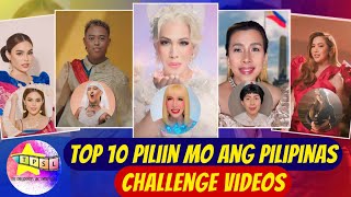 Top 10 Piliin Mo Ang Pilipinas Challenge videos [upl. by Scotti]