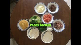 Como hacer tacos de carne molida en casa [upl. by Poulter]