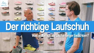 LAUFSCHUHE KAUFEN Tipps vom Experten  Den richtigen Laufschuh finden um gesund zu laufen [upl. by Elehcor]