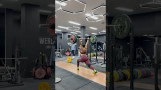 New PR 50 kg weightlifting weightlifter olympicweightlifting olyweightlifting cleanandjerk [upl. by Nitsirc449]