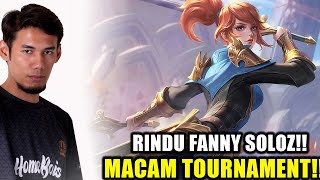 RINDU FANNY SOLOZ  MACAM TOURNAMENT  SOLOZ GAMEPLAY 2024 [upl. by Hauck]