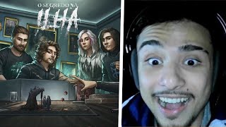 REACT Revelando o Segredo na Ilha  Ordem Paranormal RPG Reagindo [upl. by Hairej]