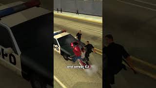 IF YOU LAND ON A POLICE CAR WITH A MOTORCYCLE IN GTA GAMES [upl. by Dowdell]