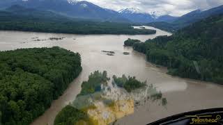 Skeena River flooding 2021 Old amp New Remo [upl. by Loggins422]