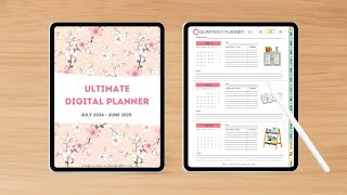 How to Plan on Your iPad with the Ultimate Digital Planner [upl. by Llywellyn]