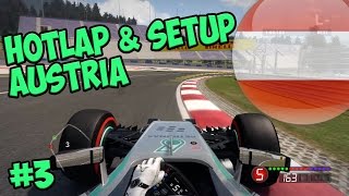 F1 2014 Spielberg Austria  Hotlap and Setup [upl. by Razid282]